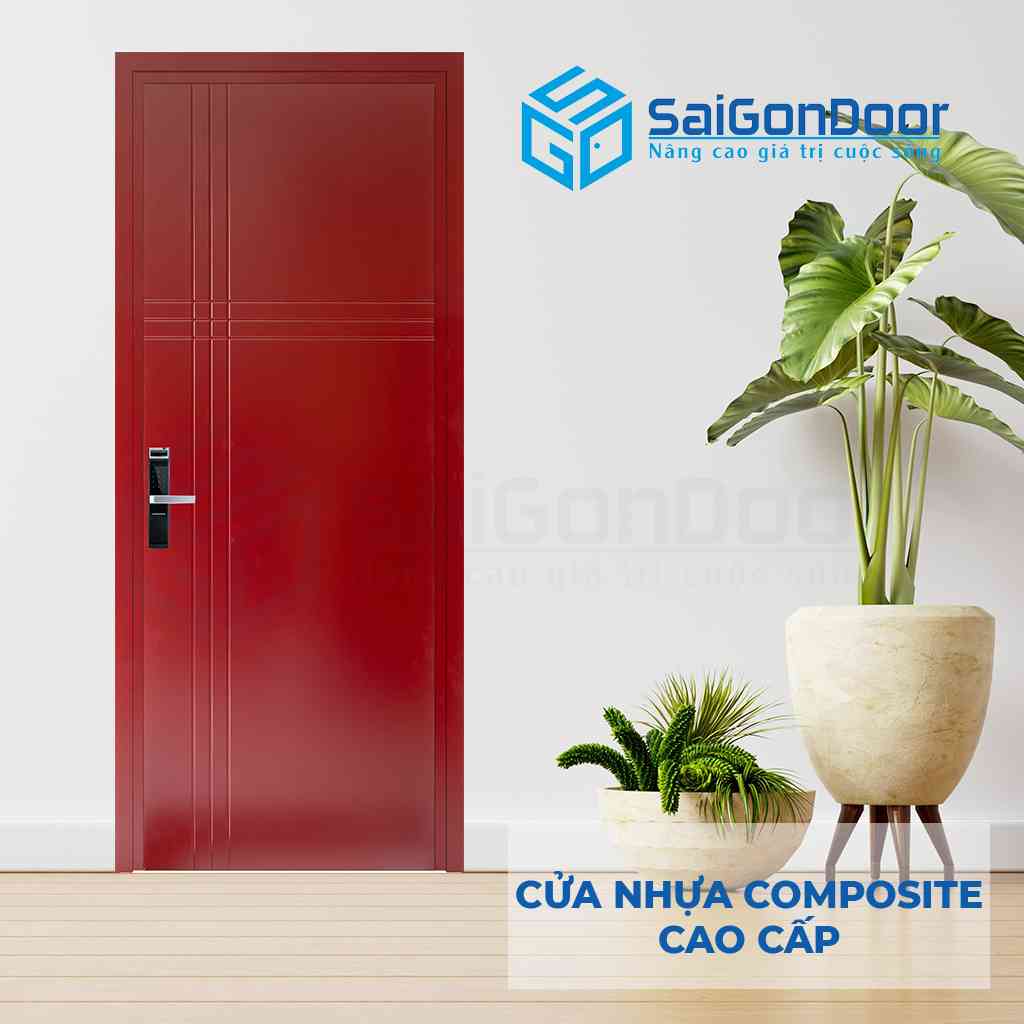 Mẫu cửa nhựa gỗ SaiGonDoor bán chạy năm 2022