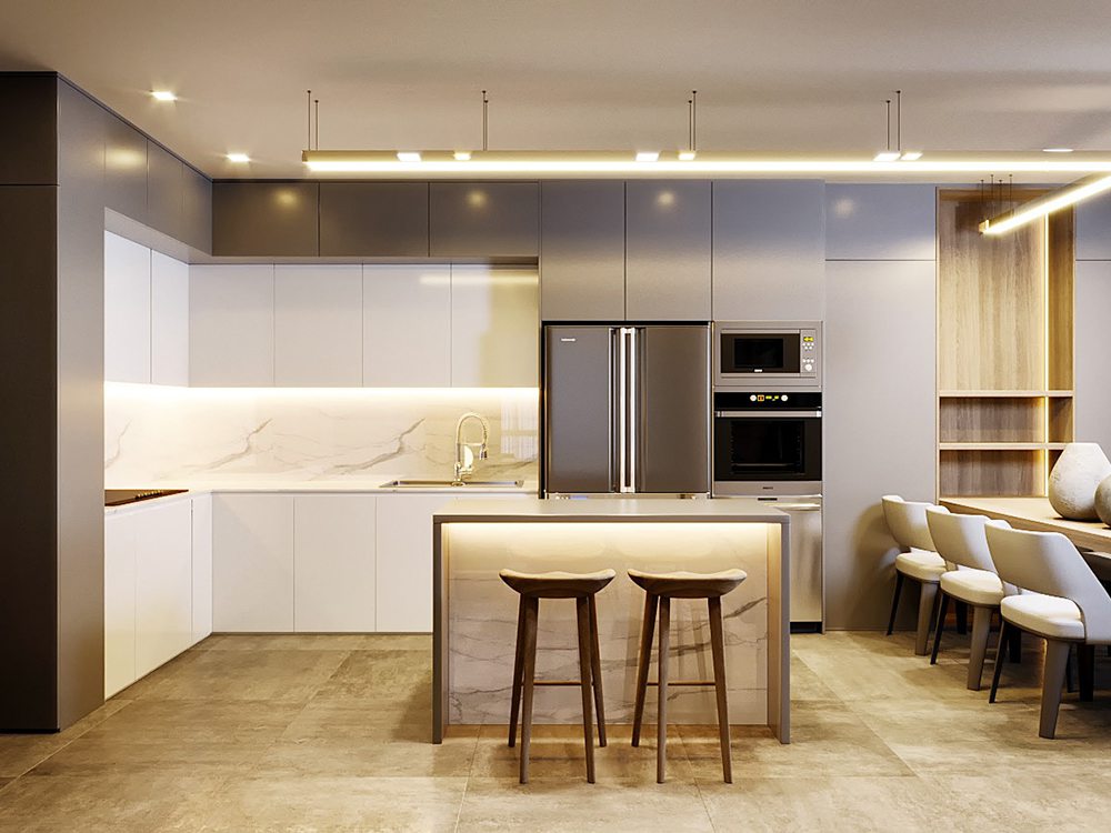 nội thất nhả bếp cho không gian sống hiện đại