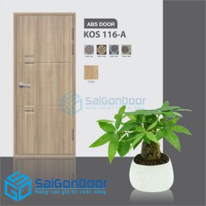 Cửa nhựa ABS Hàn Quốc KOS 116-A