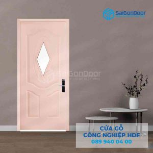 Cửa Gỗ HDF 3AGL C4 2