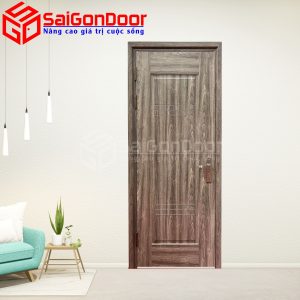 Cửa Thép Vân Gỗ SGD-KM.TVG-1C-20