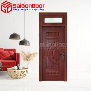 Cửa Thép Vân Gỗ SGD-KM.TVG-1C-24