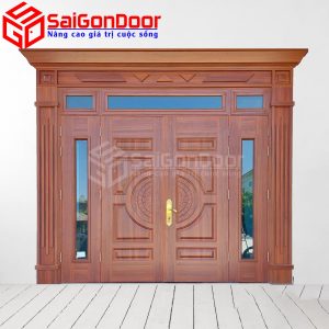 Cửa Thép Vân Gỗ SGD-KM.TVG-4C.16