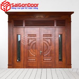 Cửa Thép Vân Gỗ SGD-KM.TVG-4C.36n.