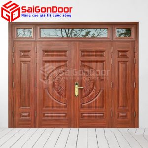 Cửa Thép Vân Gỗ KG-1.11