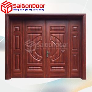 Cửa Thép Vân Gỗ SGD-KM.TVG-1C-1
